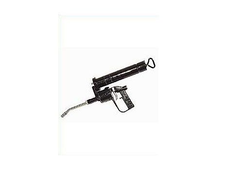 Шприц-солидолонагнетатель с пистолетом для раздачи смазки с пневмоприводом, 60:1; вход воздуха 1/4"; 1МПа, 1 гр./нажатие